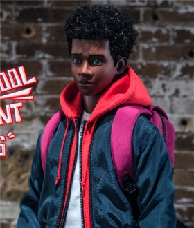 SUPERMCTOYS: 1/6 High School Student Miles Action Figure
