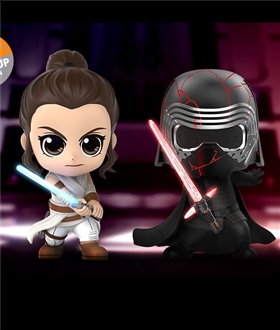 Rey and Kylo Ren Cosbaby