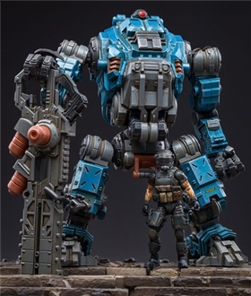 JOYTOY 81921011 :1/18 Free man tactical mecha ( สีฟ้า )
