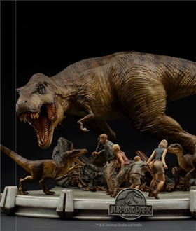 Demi Art Scale 1/20 Jurassic Park - final battle scene
