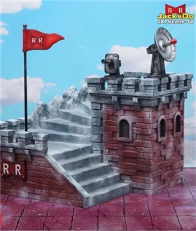 Red Ribbon Army Headquarters field - Dragon Ball