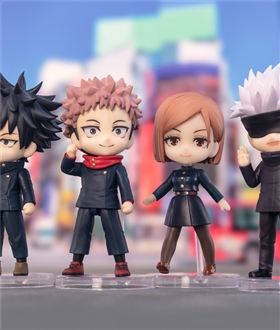 Jujutsu Kaisen - Figuarts mini Yuji Itadori, Megumi Fushiguro, Nobara Kugisaki & Satoru Gojo 