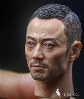 Tough Guy Head Sculpture 1/6