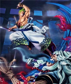 Roronoa Zoro vs Hawkins - One Piece