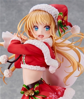 Morikura En's Illustration Santa Girl