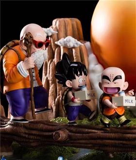 Master Roshi with Goku & Krillin - Dragon Ball