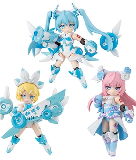 Desktop Singer Snow Miku Series 3Pack BOX