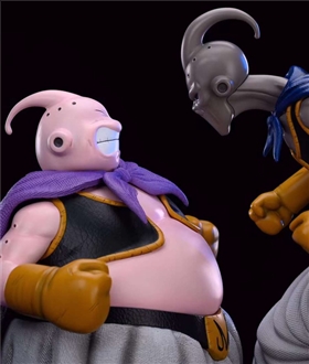 Majin Buu vs Evil Buu - Dragon Ball