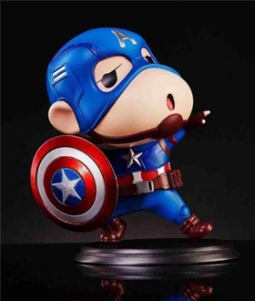 Crayon Shin-chan cos Captain America