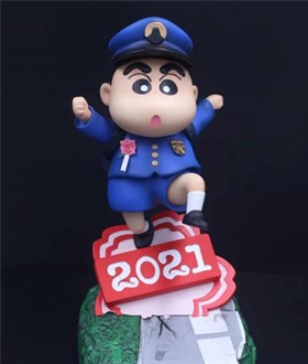 Crayon Shin-Chan Campus Blue Uniform