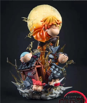 Shinchan x Zenitsu – Demon Slayer