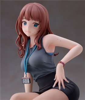 Doushima Illustration Hokuro no Ooi Senpai OL-san