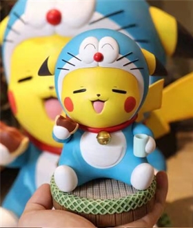Doraemon x Pikachu