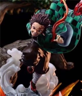 Tanjiro vs RUI - Demon Slayer