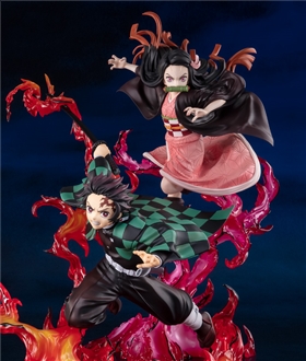 Figuarts ZERO Tanjiro Kamado & Nezuko Kamado - Kimetsu no Yaiba