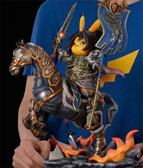 Varian Wrynn x Pikachu