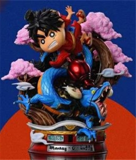 Crayon Shin-chan cos Luffy