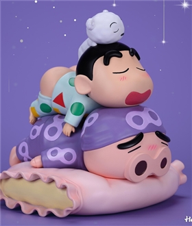Buriburizaemon & Shinchan [Have a good night]