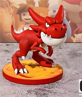 Stone Age Complete Plan First: Red Tyrannosaurus