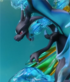 Fire-breathing Dragon-Shadow of Blue Flame