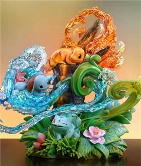 Little Fire Dragon & Frog Seed - Pokemon