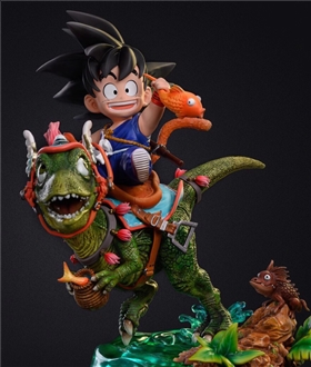 Dragon riding Goku – Dragon Ball