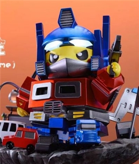 Optimus Prime becomes Pikachu