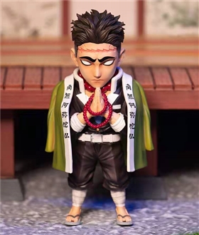 Himejima Gyoumei with backgraound house [SET] – Demon Slayer