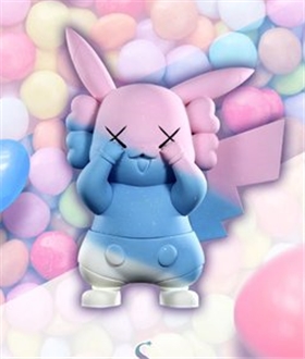 Kaws x Pikachu [Candy Color]
