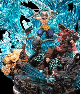 Zentisu, Tanjiro , Nezuko & Inosuke – Demon Slayer 