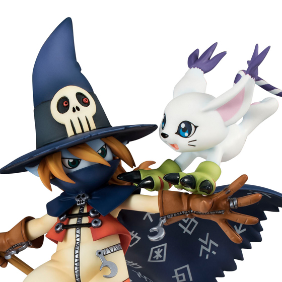 MegaHouse - GEM Series Digimon Adventure Wizardmon & Tailmon