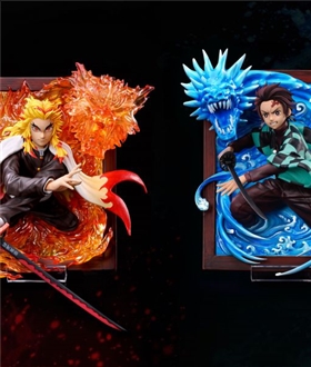 Rengoku & Tanjio Photo Frame – Demon Slayer