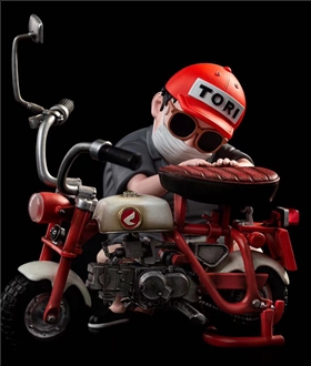 Tori repair bike - Dragon Ball