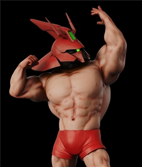 Sazabi Muscle series – Gundam