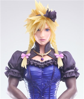 Final Fantasy VII Remake STATIC ARTS Cloud Strife -Dress Ver.-