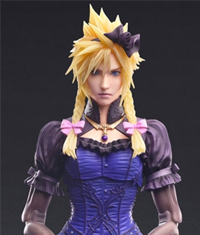 Final Fantasy VII Remake PLAY ARTS Kai Cloud Strife -Dress Ver.-