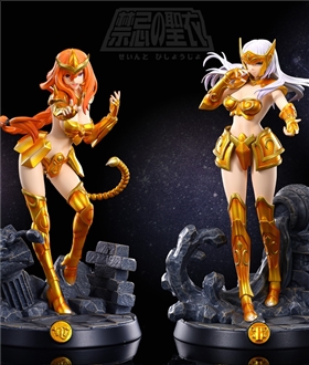 Scorpio and Aquarius Saint Seiya Girl