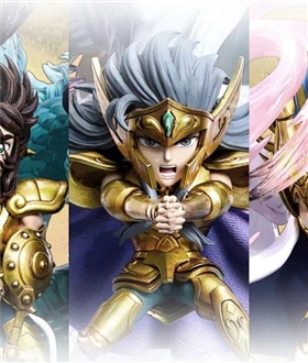 Gold Saint Seiya Series Libra & Aquarius & Cancer