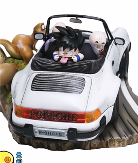 Master and apprentice of Turtle School going for a drive 2.0 with LED - Dragon Ball