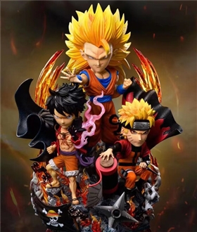 The Big Three Goku, Luffy, Naruto