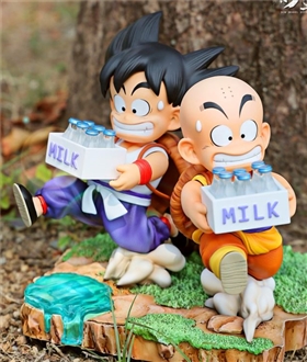 Young Goku & Krillin Milk Delivery – Dragon Ball