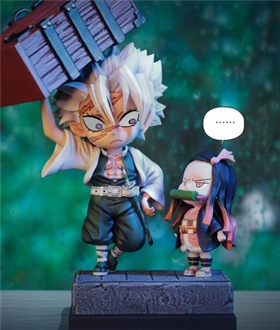 Wind Pillar & Nezuko