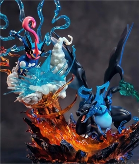 MEGA Charizard X VS Greninja - Pokemon