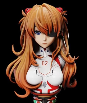 Asuka Bust - Evangelion