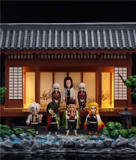 Sanemi, Giyu ,Rengoku and Gyomei scene – Demon Slayer