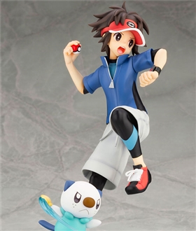 ARTFX J Pokemon Series Nate with Oshawott 1/8