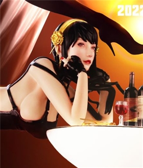 Yor Forger Drunk Yoga - SPY X FAMILY