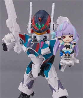 TINY SESSION VF-31S Siegfried (Arad Molders Custom) with Mikumo Guynemer Macross Delta