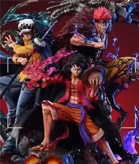 Super Rookie 3 Captains (Luffy, Law, Kid) - One Piece