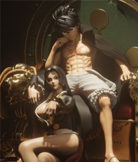 Luffy & Boa Hancock - One Piece